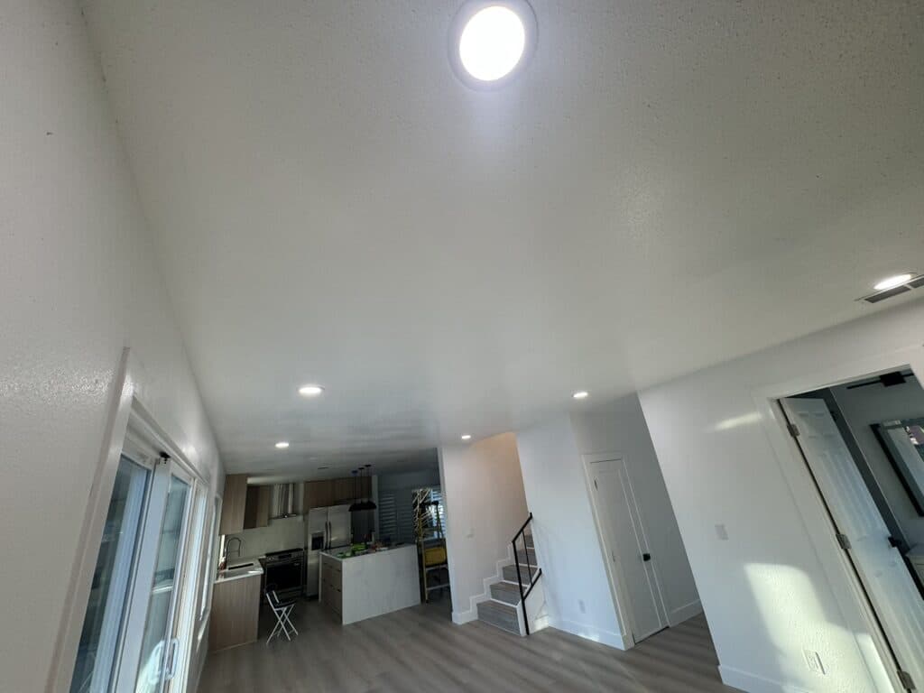 Refinished interior & stairwell