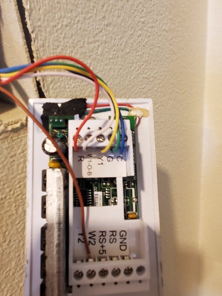 Smart thermostat wiring