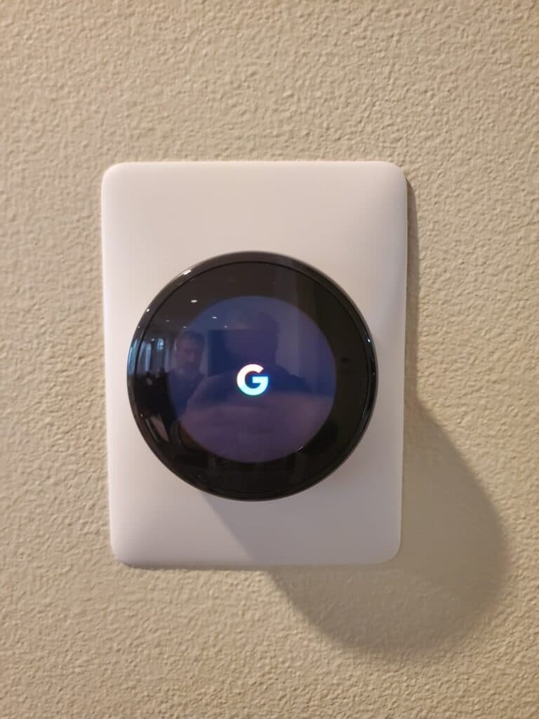 Smart thermostat installed