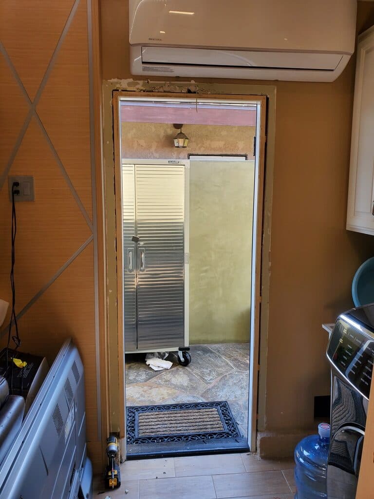 Interior doorway & hall refresh