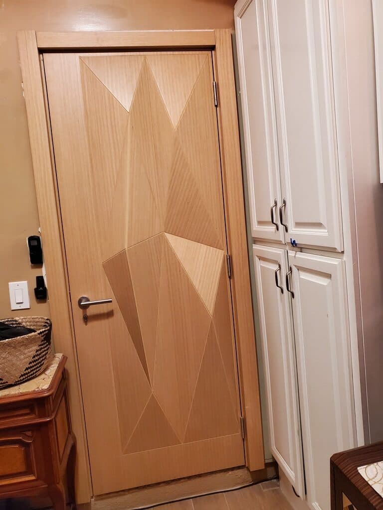 Custom wood door & cabinetry